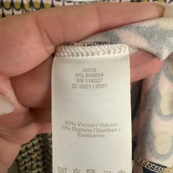 LIKE NEW BODEN Lily Geometric Midi Dress Size 14 - Picture 6 of 6